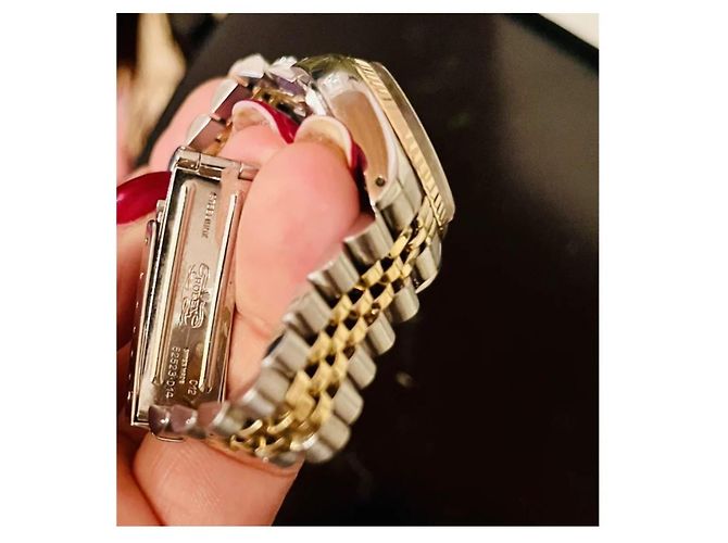 Rolex Datejust Gold Silber Hardware Gold hardware - Ansicht 7