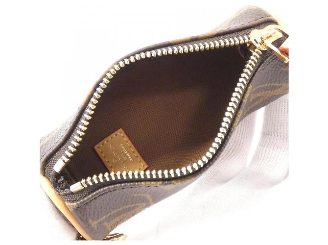 Charm per borsa Micro Papillon Monogram Louis Vuitton Marrone Monogramma - vista 5
