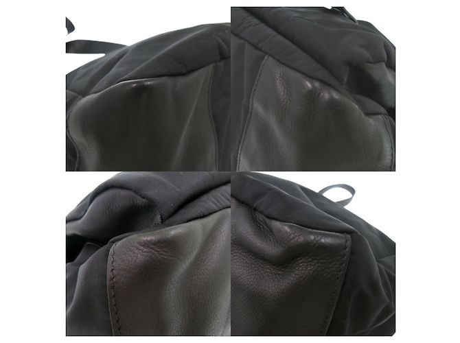 Prada Messenger- und Schultertasche Schwarz - Ansicht 8