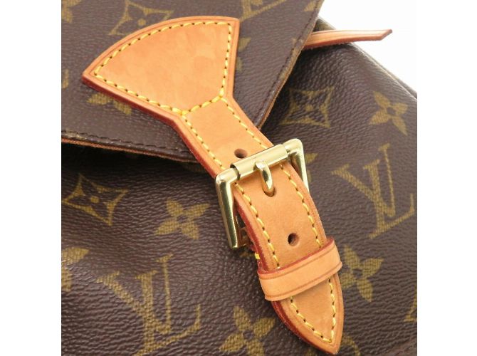 Louis Vuitton Montsouris MM Monogram Rucksack Braun Monogramm - Ansicht 10