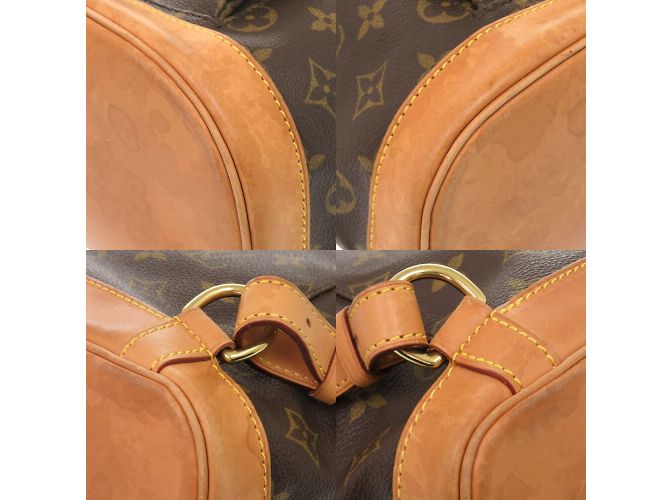 Louis Vuitton Montsouris MM Monogram Rucksack Braun Monogramm - Ansicht 5