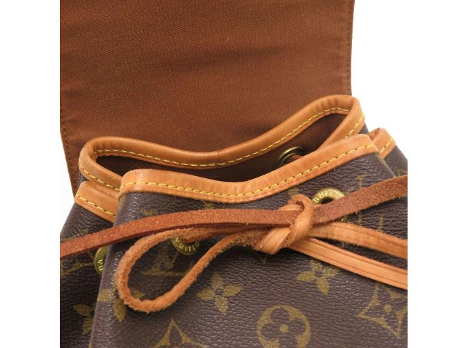 Louis Vuitton Montsouris MM Monogram Rucksack Braun Monogramm - Ansicht 9