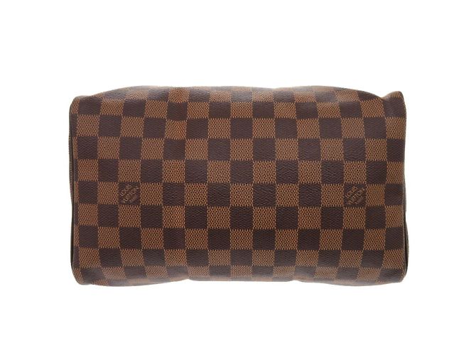 Borsa Louis Vuitton Speedy 25 Damier Marrone Damier ebene - vista 4
