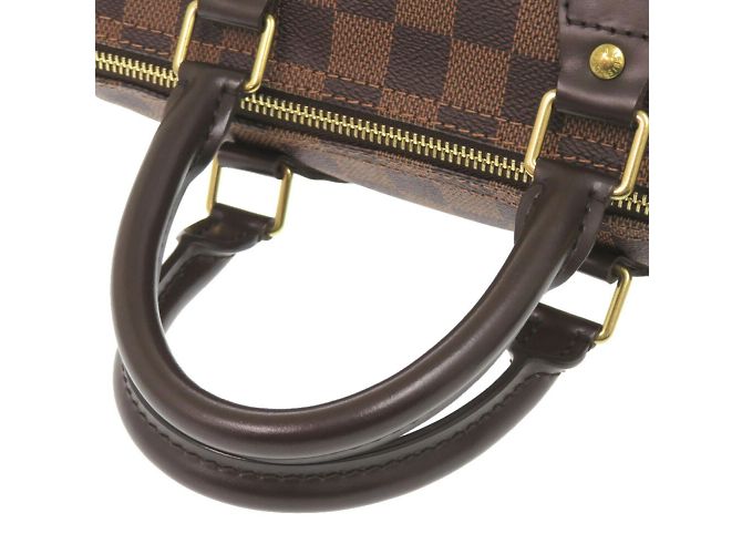 Borsa Louis Vuitton Speedy 25 Damier Marrone Damier ebene - vista 6