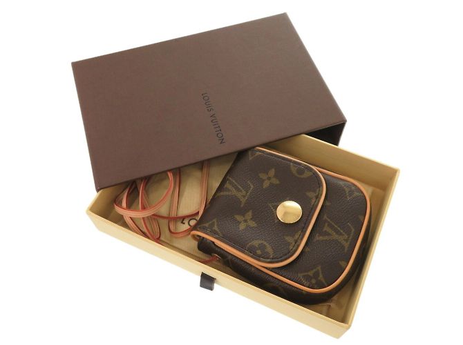 Bolsa de Ombro Pochette Cancun Monograma Louis Vuitton Marrom - vista 3