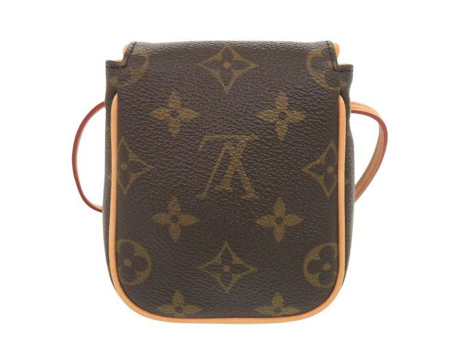 Bolsa de Ombro Pochette Cancun Monograma Louis Vuitton Marrom - vista 4