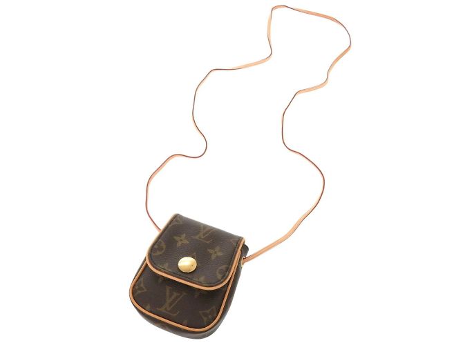Bolsa de Ombro Pochette Cancun Monograma Louis Vuitton Marrom - vista 7
