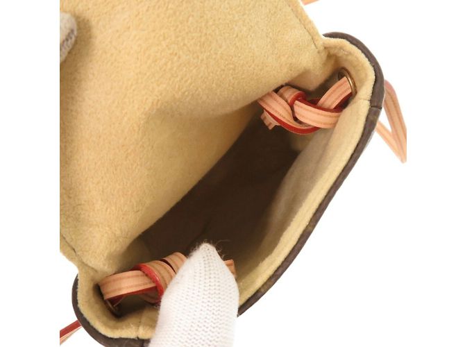 Bolsa de Ombro Pochette Cancun Monograma Louis Vuitton Marrom - vista 8