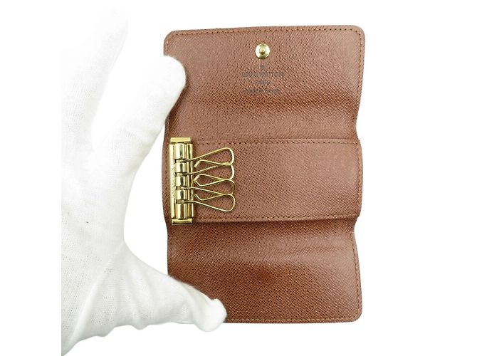 Louis Vuitton Multicle 4 Monogram Schlüsseletui Braun - Ansicht 4