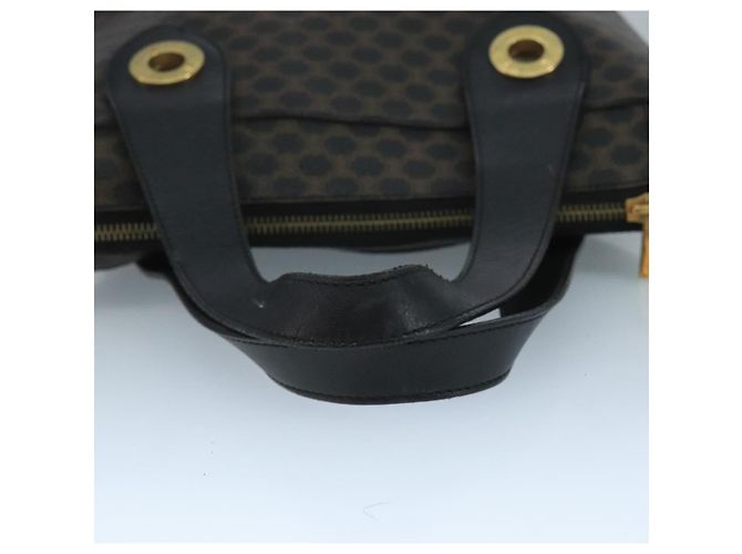 Céline Sac à main en toile Macadam CELINE PVC noir Auth 111195 - vue 7