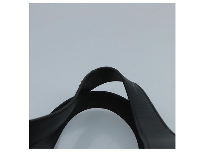 Céline Sac à main en toile Macadam CELINE PVC noir Auth 111195 - vue 8