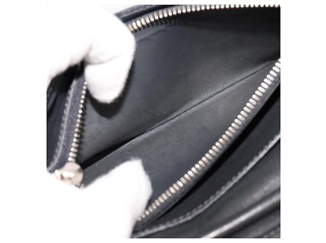 LOUIS VUITTON Cartera de Tarjeta Taiga Damier Graphite 2Set LV Auth ar13188 Damier ebene - vista 10