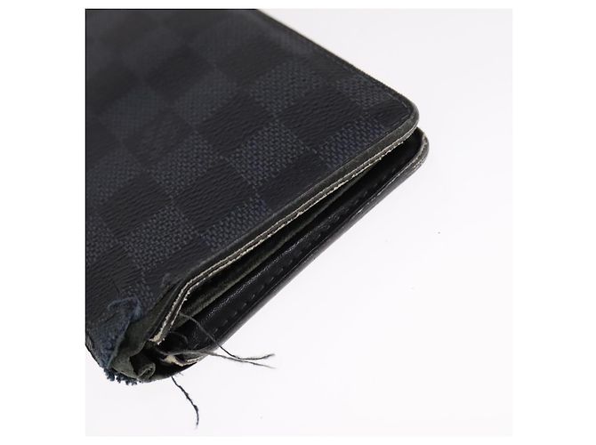 LOUIS VUITTON Cartera de Tarjeta Taiga Damier Graphite 2Set LV Auth ar13188 Damier ebene - vista 7