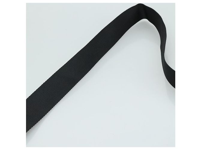 Borsa a spalla PRADA in nylon nero Auth am7560 - vista 8