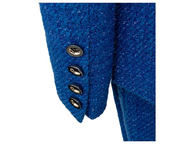 Autre Marque M. Claudette Conjunto de Lana Azul - vista 11