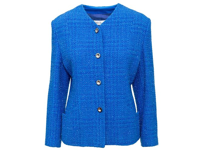 Autre Marque M. Claudette Conjunto de Lana Azul - vista 3