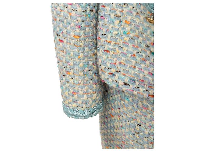 Autre Marque Colección Privada Conjunto de Tweed Multicolor - vista 10