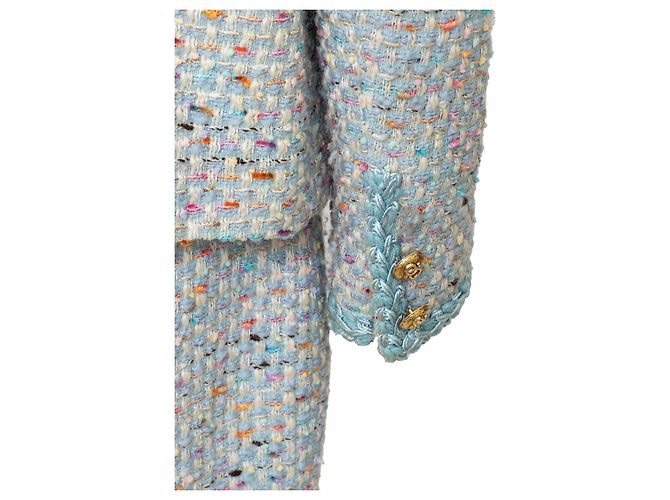 Autre Marque Colección Privada Conjunto de Tweed Multicolor - vista 11