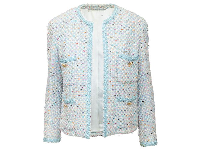 Autre Marque Colección Privada Conjunto de Tweed Multicolor - vista 3