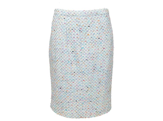 Autre Marque Colección Privada Conjunto de Tweed Multicolor - vista 5