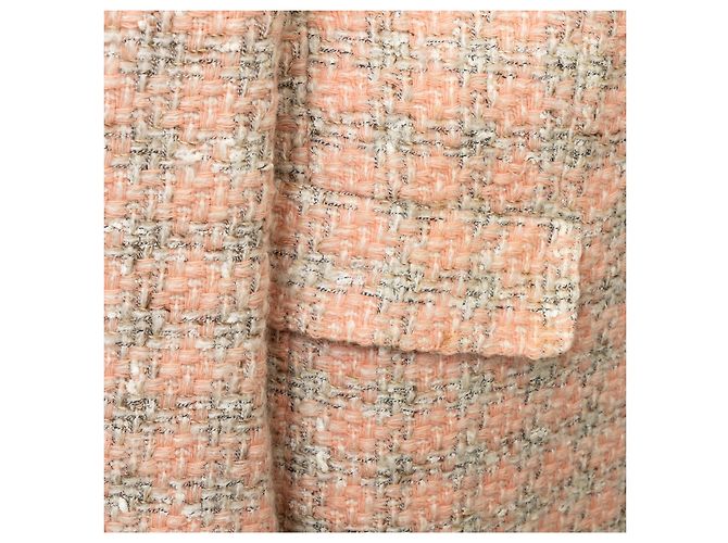 Conjunto de tweed de lana Herno Rosa - vista 14