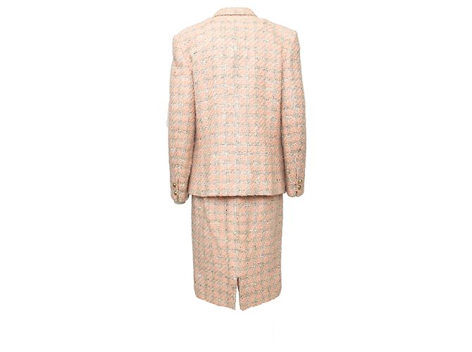 Conjunto de tweed de lana Herno Rosa - vista 2