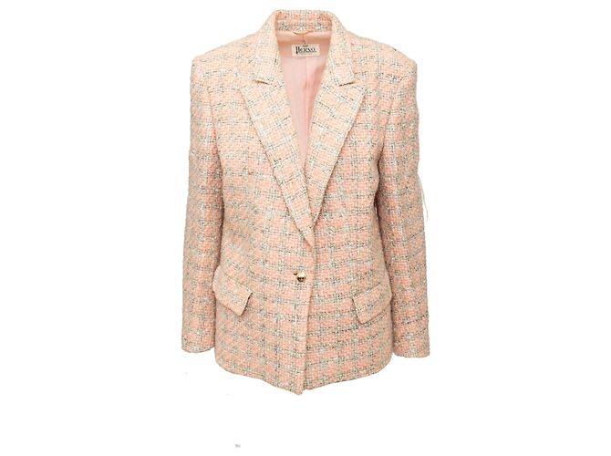 Conjunto de tweed de lana Herno Rosa - vista 3
