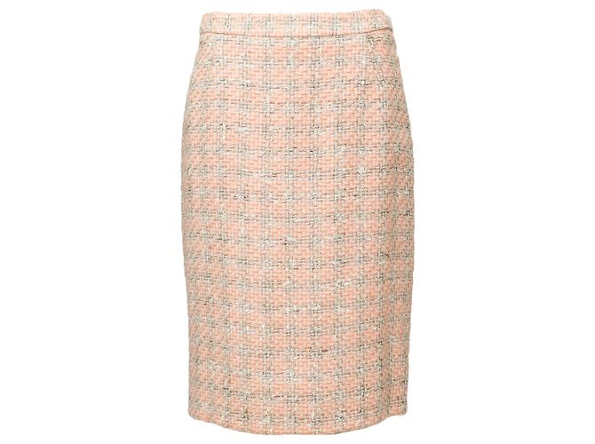 Conjunto de tweed de lana Herno Rosa - vista 5