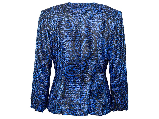 Autre Marque Conjunto Jacquard Colección Privada Azul - vista 4