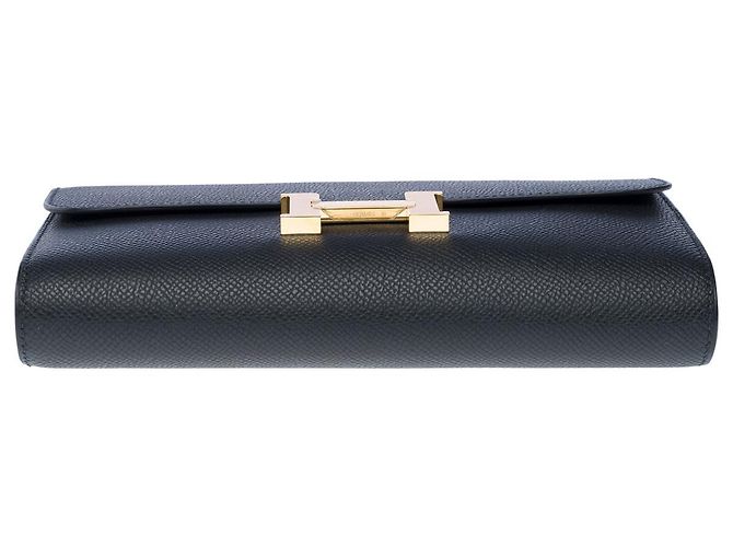 Hermès Borsa HERMES Constance in Pelle Nera - 102454 Nero - vista 11