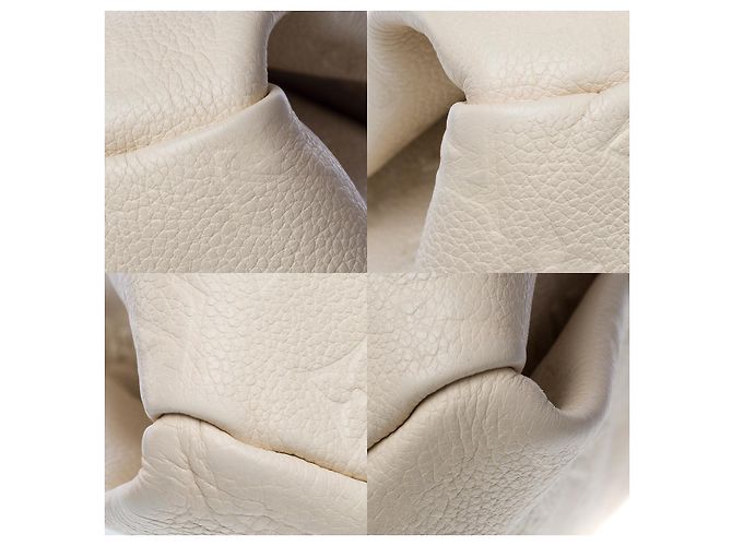 Borsa LOUIS VUITTON Artsy in Pelle Bianca - 102358 Bianco - vista 11