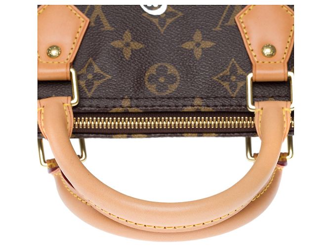LOUIS VUITTON Speedy Bag in Brown Canvas - 102455 - view 10