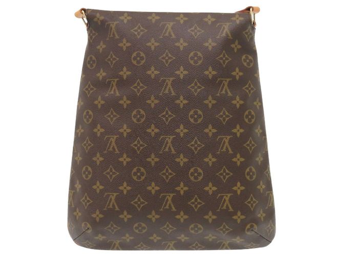 Borsa a Spalla Musette Monogram Louis Vuitton Marrone - vista 3
