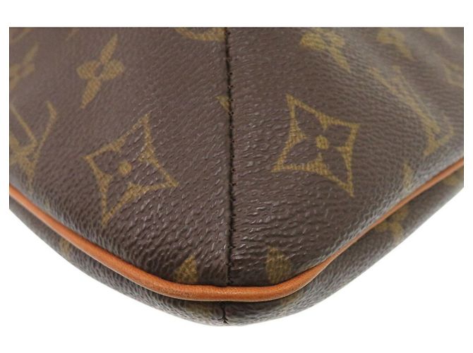 Borsa a Spalla Musette Monogram Louis Vuitton Marrone - vista 7