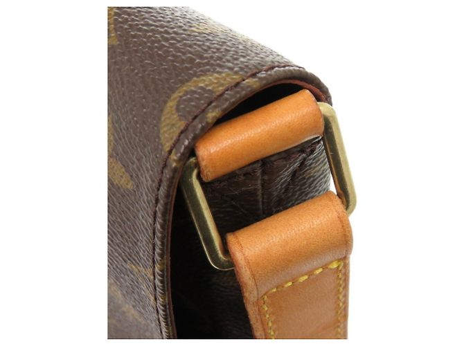 Borsa a Spalla Musette Monogram Louis Vuitton Marrone - vista 8