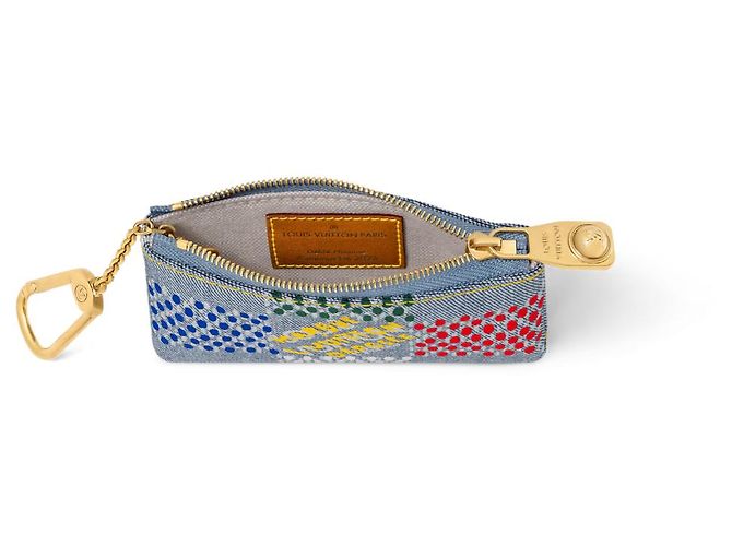 Louis Vuitton LV Keypouch Damier denim new Blue - view 2