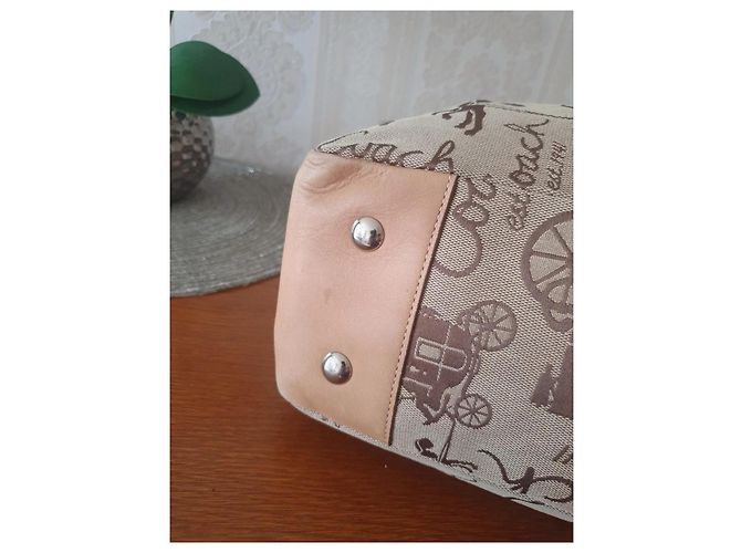 Vintage Coach Pferde Tasche Beige - Ansicht 11