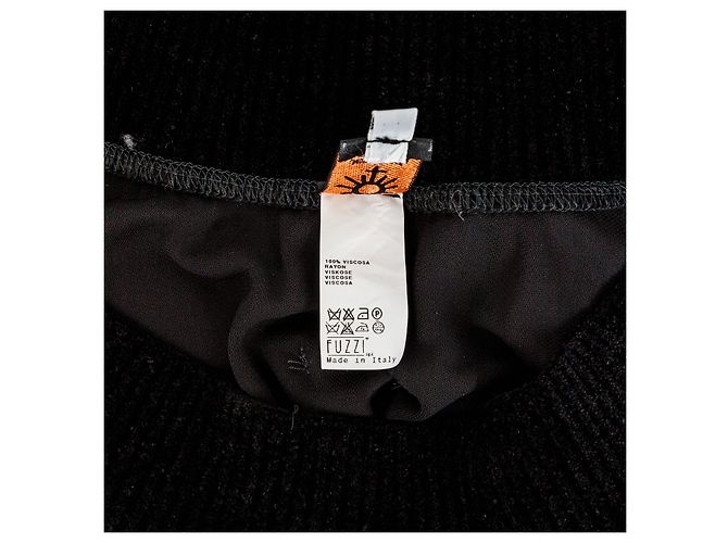 Off-Shoulder Kleid von Jean Paul Gaultier Schwarz - Ansicht 13