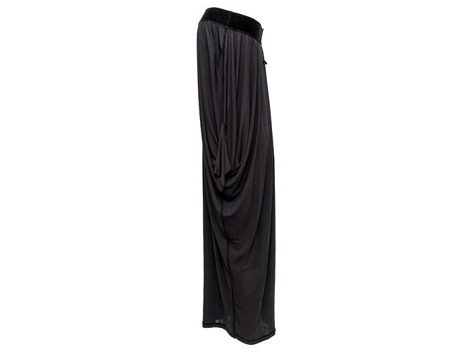 Off-Shoulder Kleid von Jean Paul Gaultier Schwarz - Ansicht 5