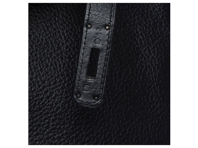 Hermès Sac HERMES Birkin 40 en Cuir Noir - 102463 - vue 8