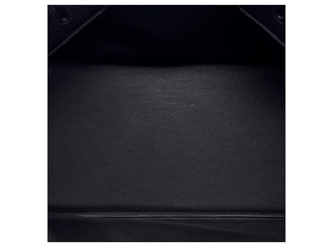 Hermès Sac HERMES Birkin 40 en Cuir Noir - 102463 - vue 9