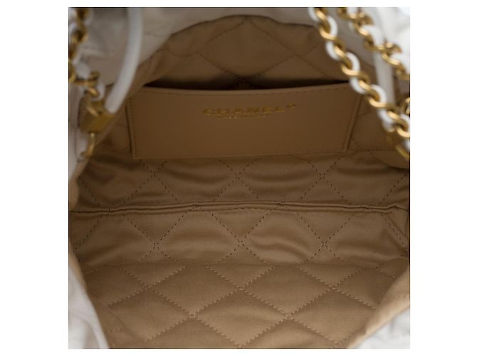 Borsa CHANEL in Pelle Bianca - 102461 Bianco - vista 10