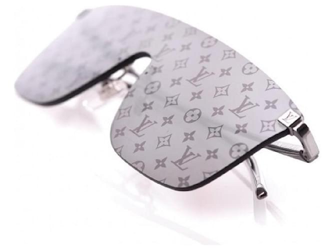 Occhiali da sole Monogram LOUIS VUITTON Z1026E Gun Scuro Grigio antracite - vista 2