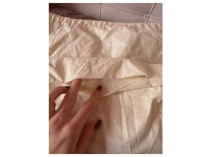 Borsa a mano Marni in lana arancione e blu scuro - vista 8