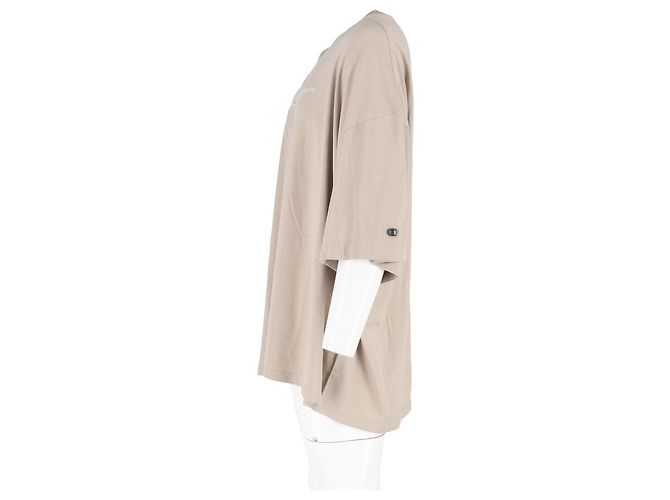 Camiseta de algodão bege Rick Owens x Champion® - vista 5