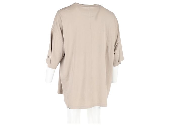 Camiseta de algodão bege Rick Owens x Champion® - vista 6