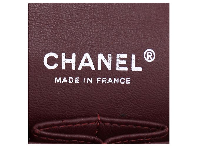 Timeless Chanel Classic Medium Double Flap Shoulder Bag in Black Lamb Leather - view 6