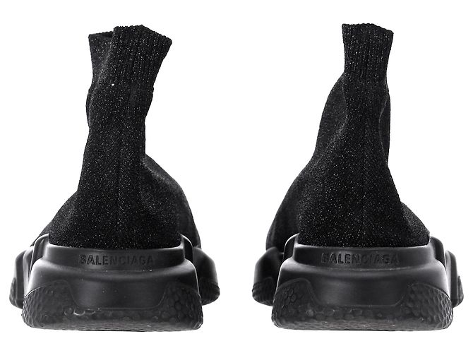 Zapatillas Balenciaga Speed Trainer en poliéster negro - vista 13