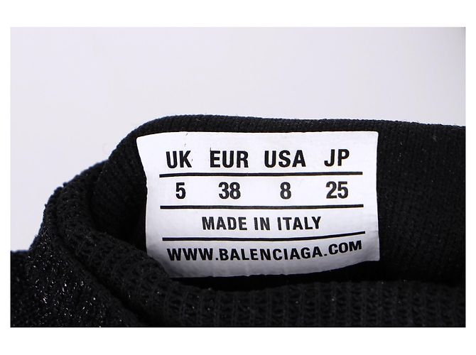 Zapatillas Balenciaga Speed Trainer en poliéster negro - vista 18
