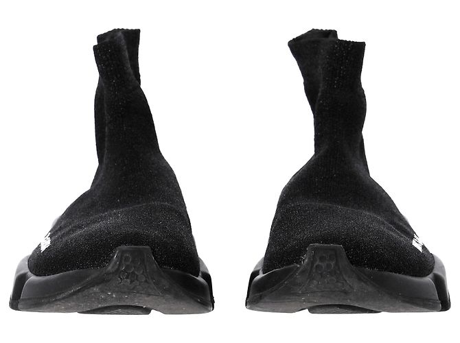 Zapatillas Balenciaga Speed Trainer en poliéster negro - vista 3